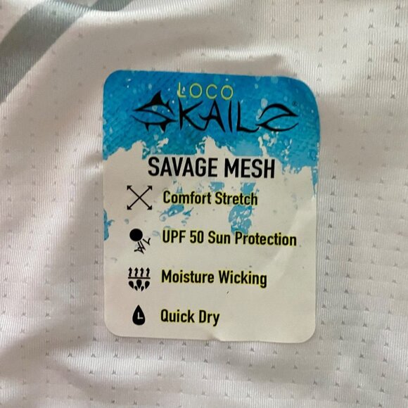 Loco Skailz Iceland Quarter Zip Long Sleeve Top Men's Large NEW - Picture 7 of 8